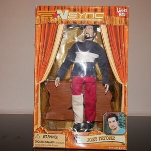 NSYNC Joey Fatone Collectible Marionette Doll Living Toyz NIB Rare 2000